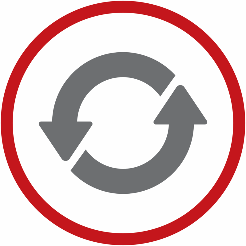 An icon representing Rapid repair (break/fix). 