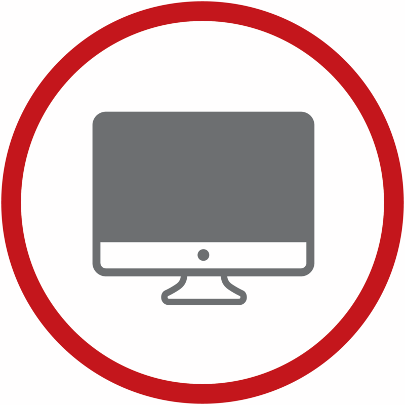 An icon representing Core technology changes (ERP, bank core, etc.). 